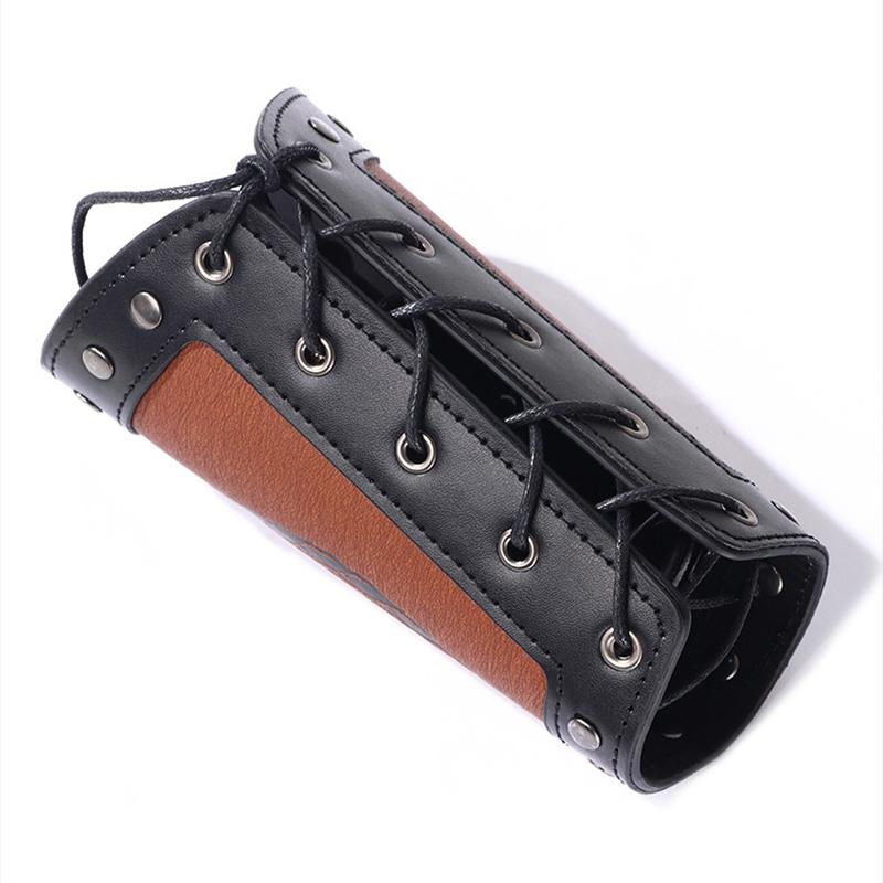 Odin Runes Wide Bangle Viking Compass Punk Dragon Head Leather Bracelet Men Wristband Jewelry Gift