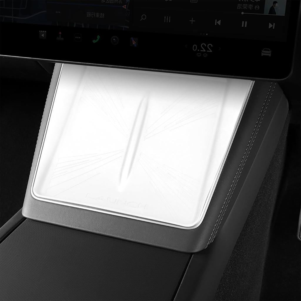 For Tesla Model Y Juniper 2025 Center Console Silicone Mat Designed Refresh,Non-Slip Design For Tesla Model 3 Highland 2024-2026