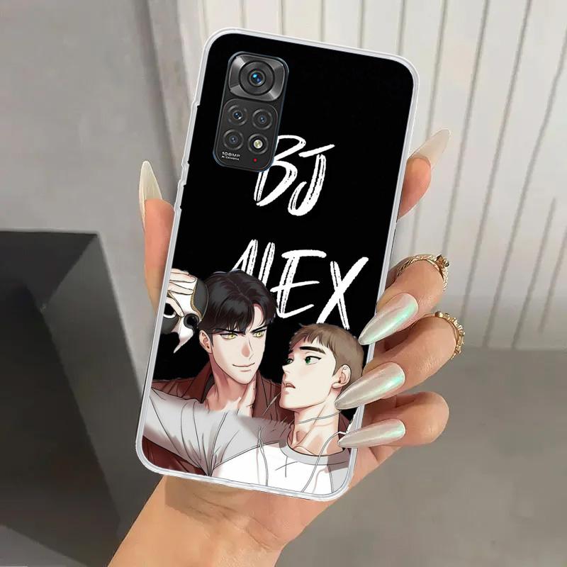 Anime B-J-Alex Phone Case for Xiaomi Redmi Note 15 14 14S 13 12S 12 Pro 11S 11 Plus 11T 11E 10S Soft Funda Print Shell Redmi Not