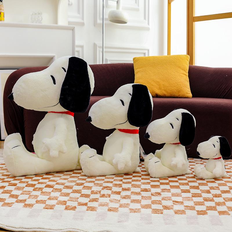 Large Snoopy Plush Toy - Cute Lying Dog Pillow Doll Holiday Gift