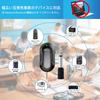 Giecy Wireless Microphone, Portable Stage Speaker, 50m Transmission Range, Auto Pairing, Volume Adjustment, Ear-Hook Type, Japanese Instruction
