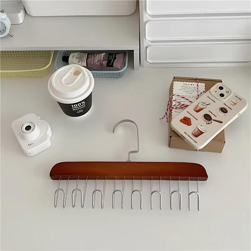 5Pcs Household Multi-function Hook Drying Socks Hangers Women Storage Bra Hanger with 8 Hooks Multifunctional Belt Hanger