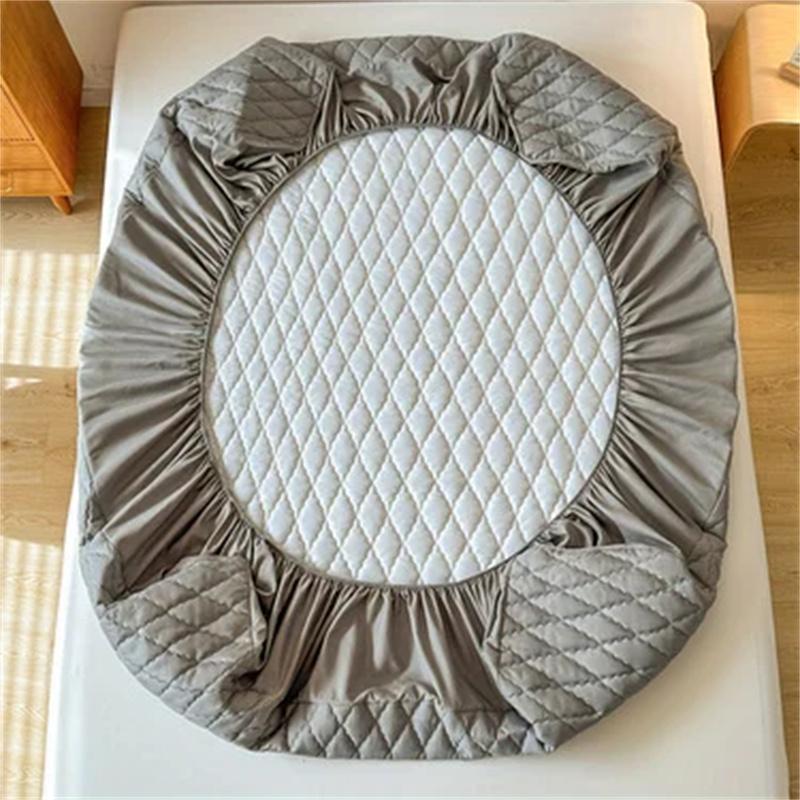 New Waterproof Thicken Mattress Covers Adjustable Fitted Sheets Bed Covers Mattress Pad Protector Sheets For Bed