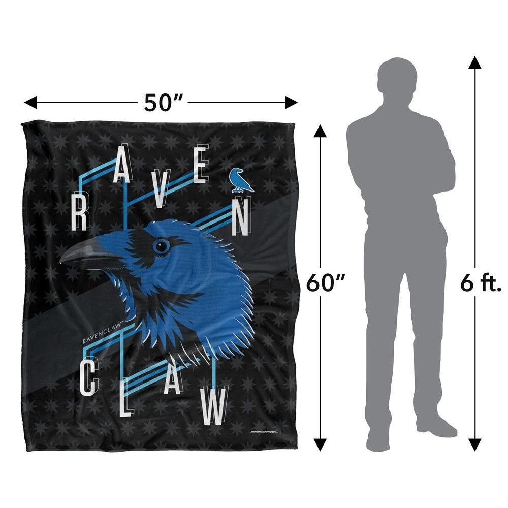 HARRY POTTER Ravenclaw Raven Blanket