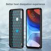 For Lenovo K13 Brushed Texture Carbon Fiber TPU Phone Case