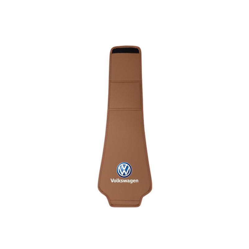 rsq1 Leather Car Headrest Cover Front Rear Seat Pillow Protective Set For VW Golf Polo Tiguan Touran Jetta Passat CC T5 GTI Caddy Eos