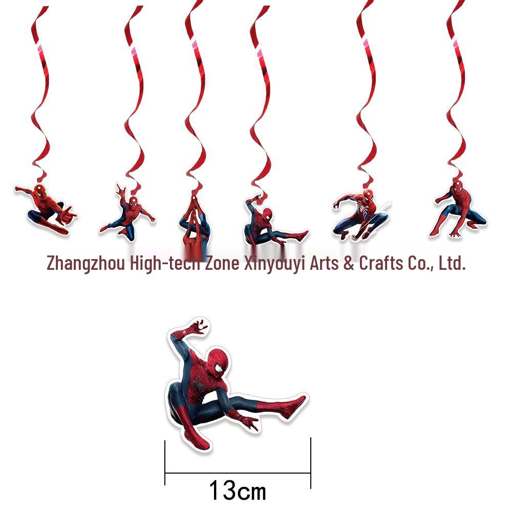 Spider-Man 3 Kids Party Decoration Set: Birthday Banner & Balloons