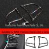 BMW 1/2/3 Series GT Carbon Fiber Steering Wheel Frame Decorative Stickers
