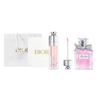 Perfume Flower Sweetheart + Enchanting Lip Gloss Makeup Set Gift Box Gift Bag Edition Eau De Toilette EDT Floral Fragrance 001 Pink+30ml