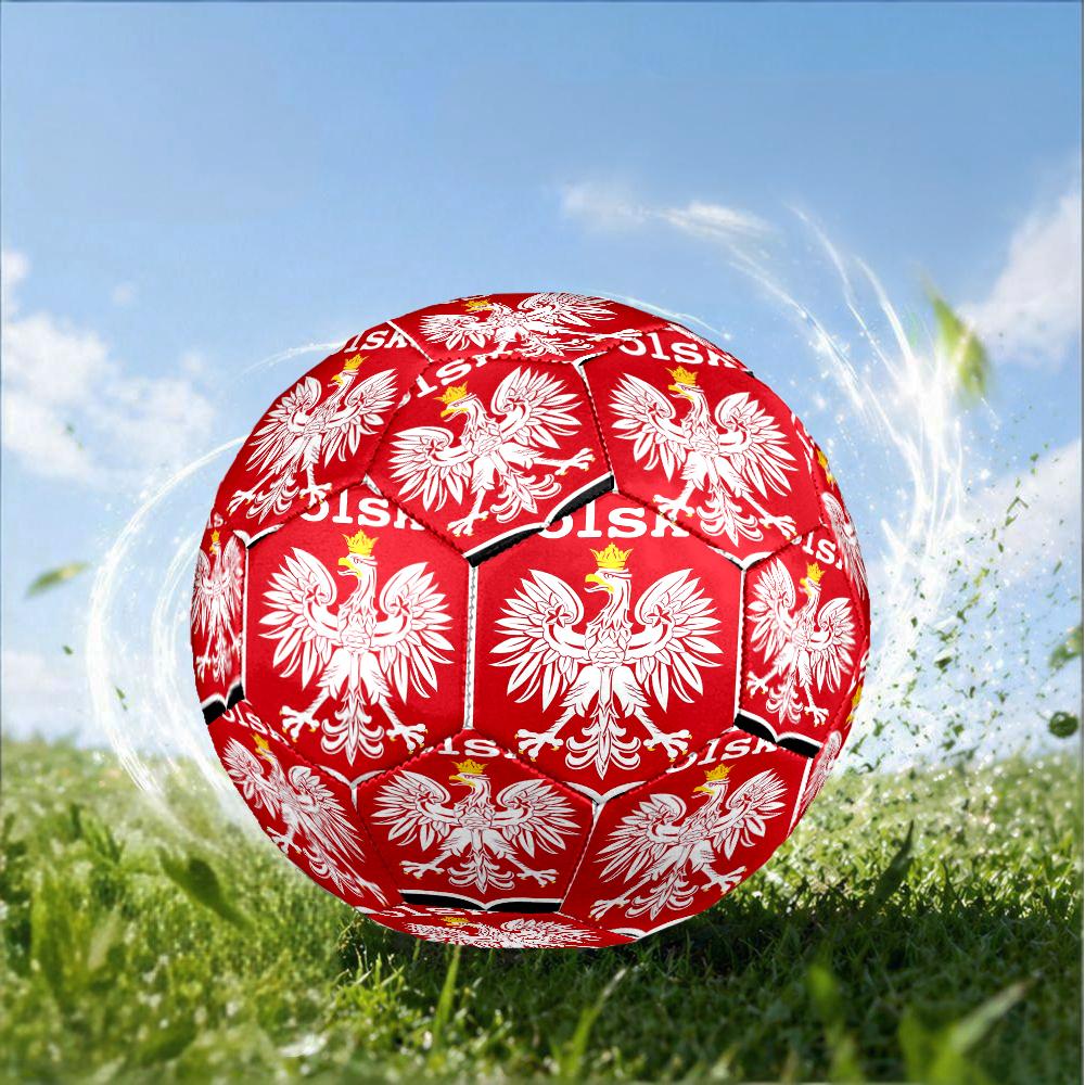 Eagle Of Poland: Symbolic Strength Size 5 Soccer Ball,Indoor/Outdoor Suitable for Training Matches Tournaments Practice Games Perfect Gift for Fan