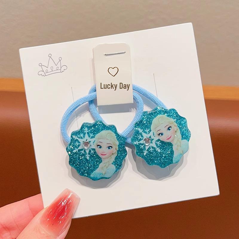 Elsa Princess Frozen Hair Tie for Little Girls