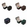 PU Leather Bracelet Display Box Rings Necklace Bracelet Carrying Case  Travel Use