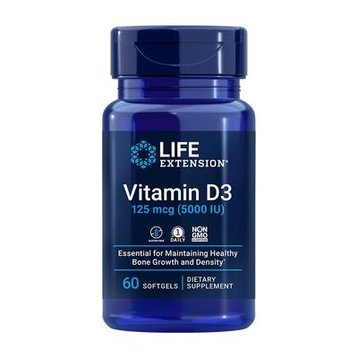 Vitamin D3 125 Mcg, 60 Softgels