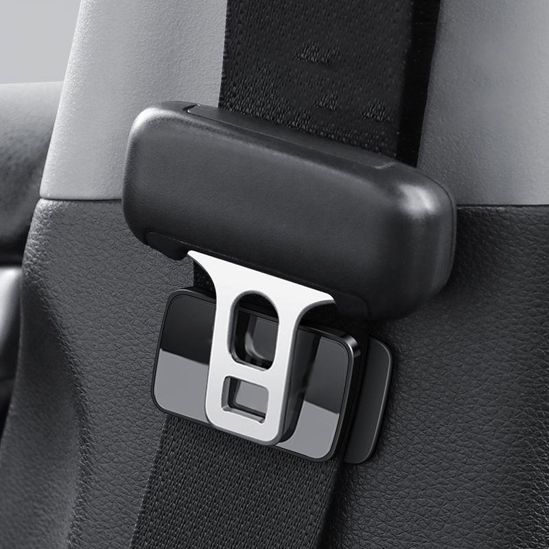 Magnetic Car Interior Supplies Seat Belts Holder Stabilizer For Porsche 911 718 Taycan Panamera Cayenne Macan Cayman Accessories