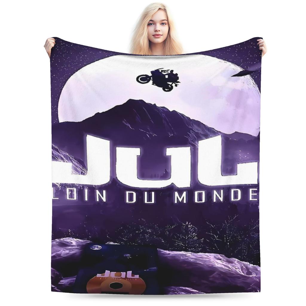 RAPPER JUL Blanket  Soft Warm Funny Plush Bedding Throws For Students Outdoor Flannel Bedspread Bed Cover