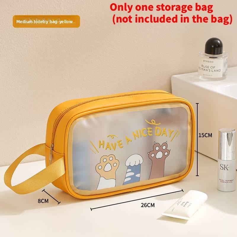Cute Cartoon Waterproof Travel Makeup Bag Large Capacity Organizer For Girls