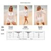 2024 Stylish Lace Shirt Bikini Cover-up with Midi Skirt for Beach Vacation