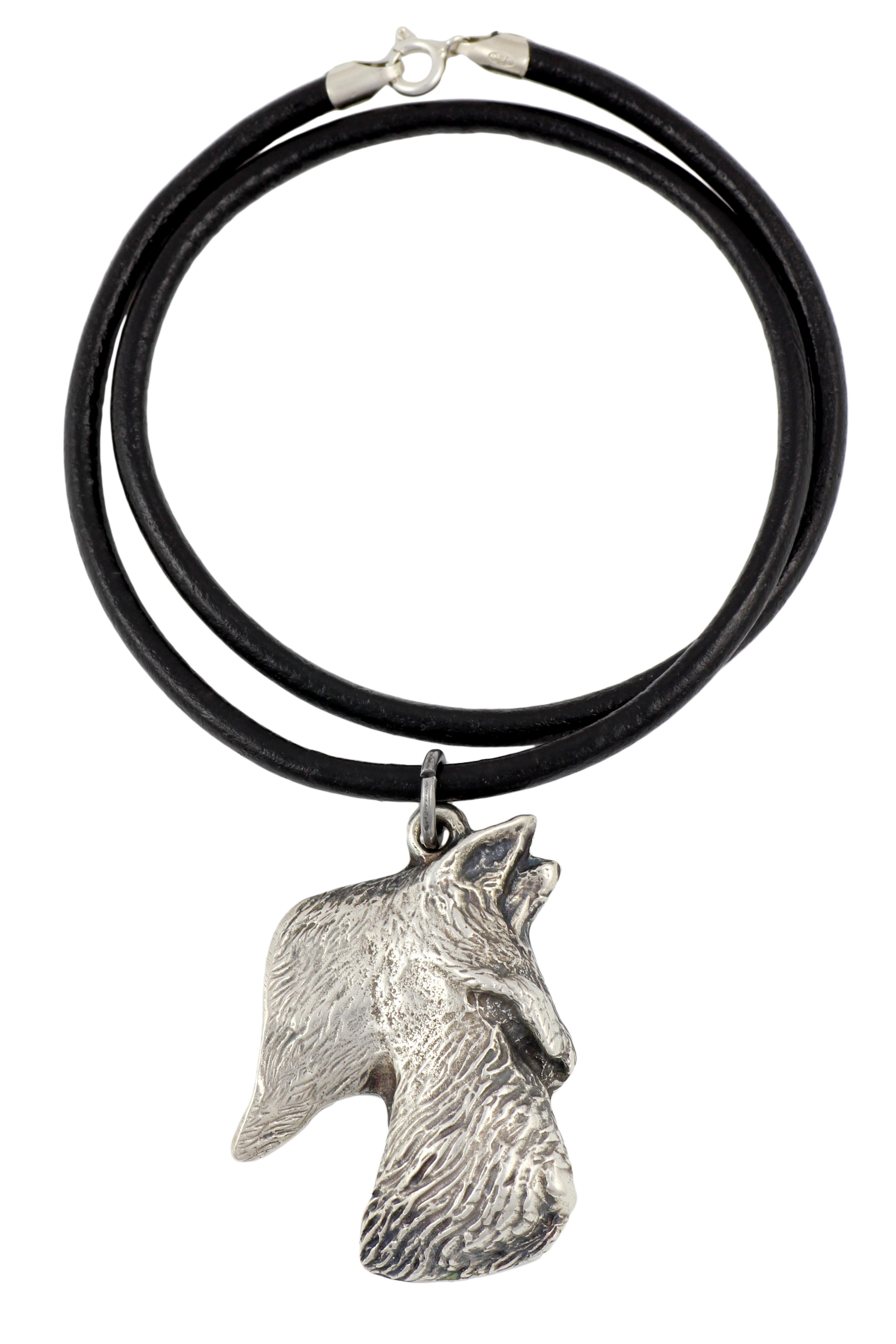

Scottish terrier, Aberdeen Terrier, Scottie, Aberdeenie - Necklace with dog, silver-plated pendant for dog fan, unique jewelry by Art-Dog brand