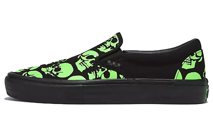 Vans Skate Slip On  Glow Skulls  VN0A5FCA5QW 43