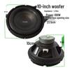 Aluminum Frame Full-range Speaker: 3" To 12" Sizes, Midrange & Heavy Bass