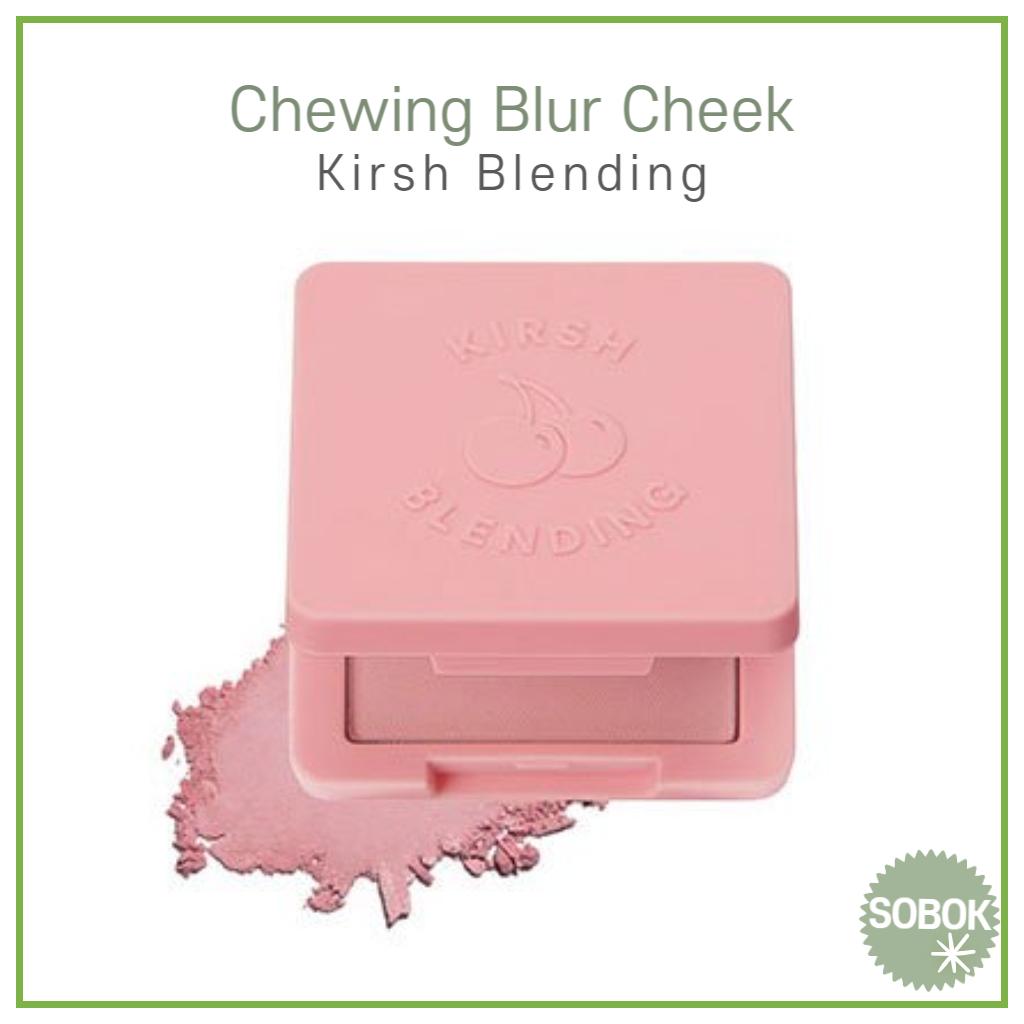 ☆KIRSH☆ Cheek Check Hair Scrunch Pink Buy KIRSH BLENDING Chewing Blur Cheek 6 Color 4.8g / Blusher