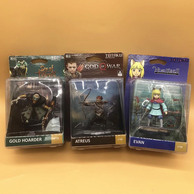 Totaku Sony PS Action Figure Collection: Crash Bandicoot, Bloodborne, God of War Ornaments