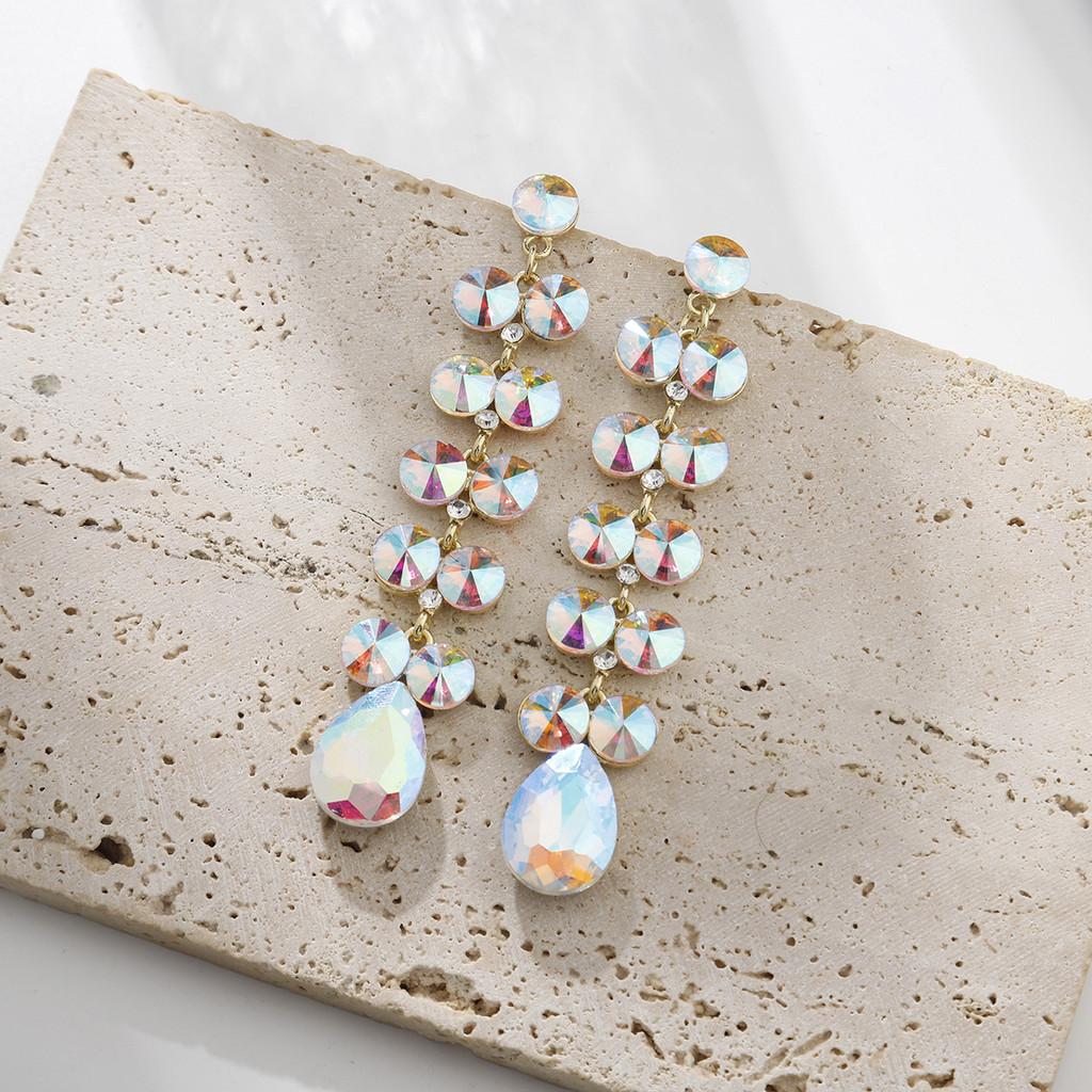 

Geometric Alloy Long Dangle Earrings For Women With Retro Leaf Tassels For Evening Party Decor серебряный