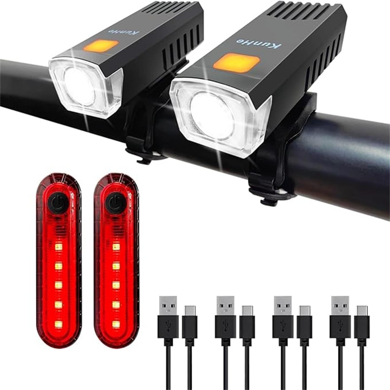 

Portable USB Cycling Light – 4-Position Adjustable Bike Headlight for Night Riding, Outdoor LED Light for Mountain & Road Bikes One Size чёрный