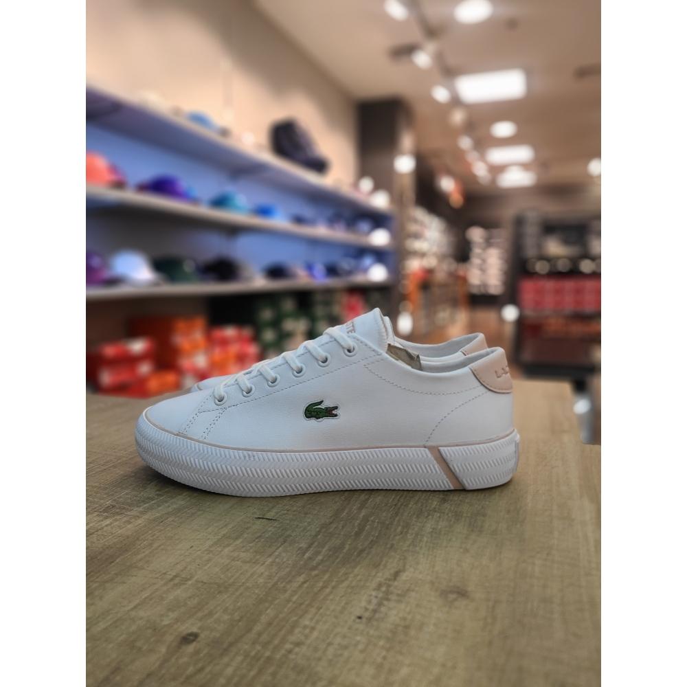 

Lacoste [NC Fix] Кроссовки женские Lacoste Grip Shot белые розовые LASH34W001