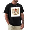 Yorkie Cartoon T-Shirt T-Shirts Mann Louboutins vintage Sommerkleidung Herren T-Shirts