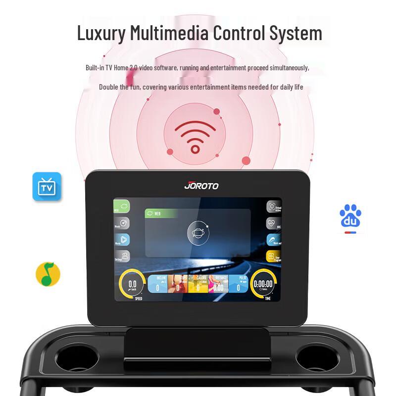 JOROTO D40TV Color Screen Folding Treadmill CN plug (adapter included)