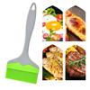 BBQ Silicone Oil Brush Food Grade Flexible Bristles Widened Head Ergonomic Handle Hangable Detachable Easy To Clean Barbecue Brush Kitchen Gadgets