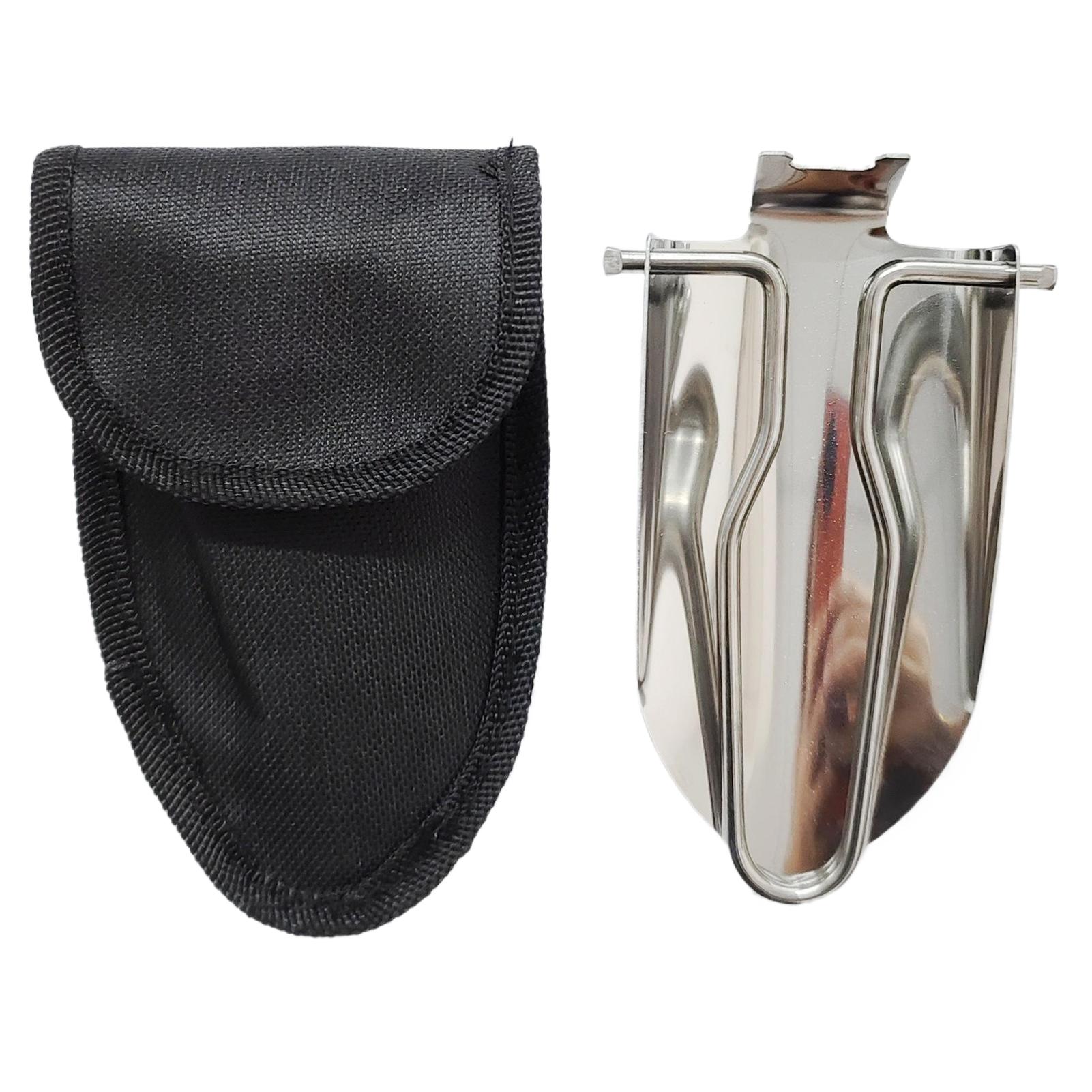 

Portable Stainless Steel Shovel For Outdoor Camping Compact And Versatile Tool Engineer Shovel Tools