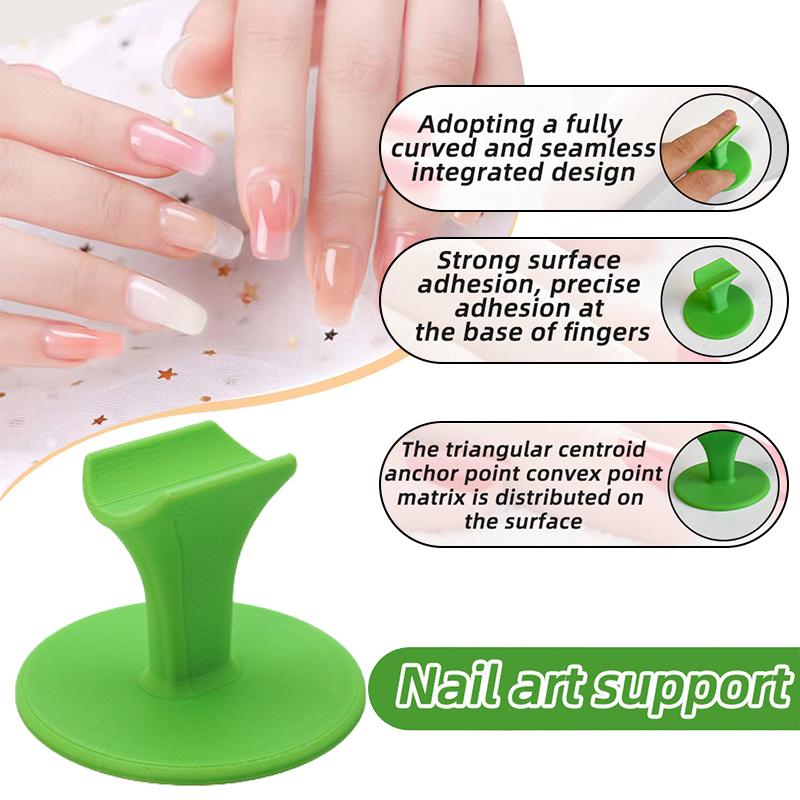 1 Pcs Manicure Finger Support Stand Portable Plastic Finger Fixing Tool Nails Locator Professional Nail Art Supplies Accessories
