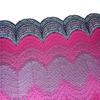 23cm Široká Zoubkovaná Strečová Krajka, Vícebarevná Elastická Šicí Krajka pro Spodní Prádlo, Podprsenku, Kalhotky, Šaty, Oděv, Domácí Dekoraci, Tvoření