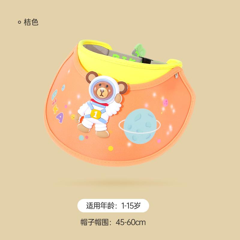 

Children s professional sunscreen hats Boys new summer empty top hats Girls sunscreen visors Boys and Girls Adjustable