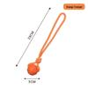 Meianju Dog Chew Ball: Durable Rubber Toy for Fetching and Biting