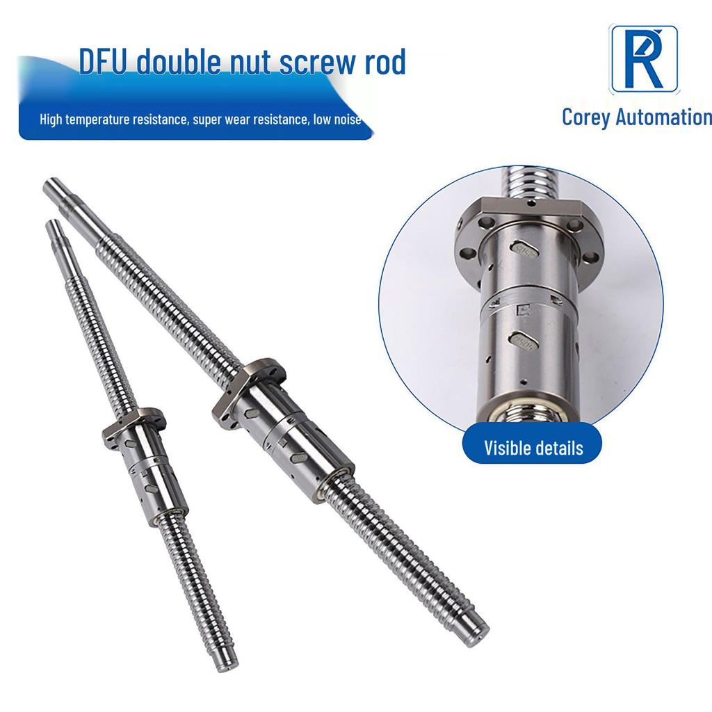 High-Precision DFU Model Double Nut Ground Ball Screw