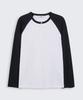 FRAGE Henley Neck Raglan T-Shirt