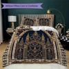 Pentagram Pattern Bedding Uilt Set Uilt Cover Pillowcase Home Decoration Birthday Gift (1 * Duvet Cover + 2 * Pillowcase  Without Core)164