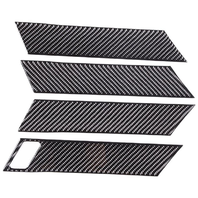 Authentic 1 Set Car Door Armrests Decorated Carbon Fiber Black Armrests Decorated For 22-23 Toyota углеродного волокна черного