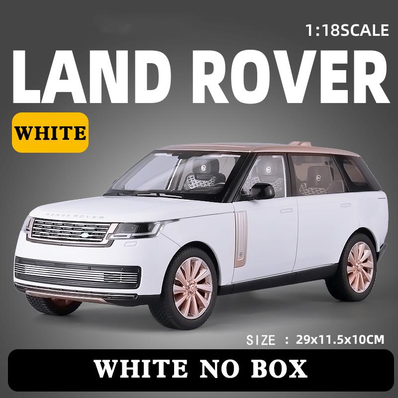 

Масштаб 1/18 Land Rover Range Rover SV2022 литая модель автомобиля из сплава металла большой дом модные украшения праздничные подарки с бойфрендом дети белый