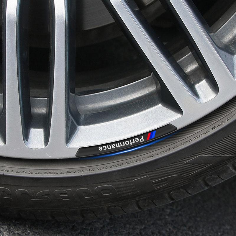 4 szt. Naklejki na piastę koła samochodu, na felgi, akcesoria dla BMW M E34 E36 E60 E90 E46 E39 E70 F10 F20 F30 X5 X6 X1 M3 M5 M6 E71 F01 F02 F87