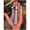 Mini Bicycle Pump Aluminum Alloy Cportable Hand Air Pump Ball Tire Pump Outdoor Bike Accessories Electric Cycling Scooter Road