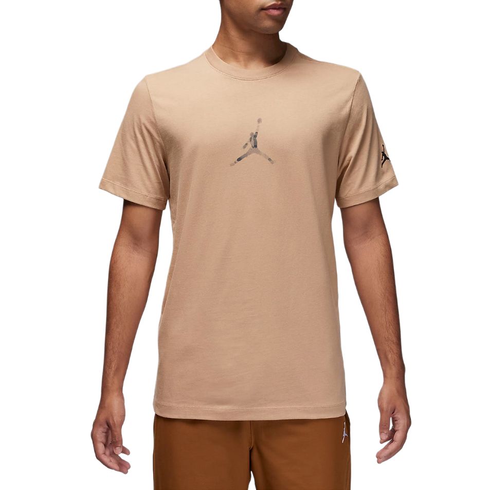 New Jordan T Shirt Men's Earth Yellow FD7030-200
