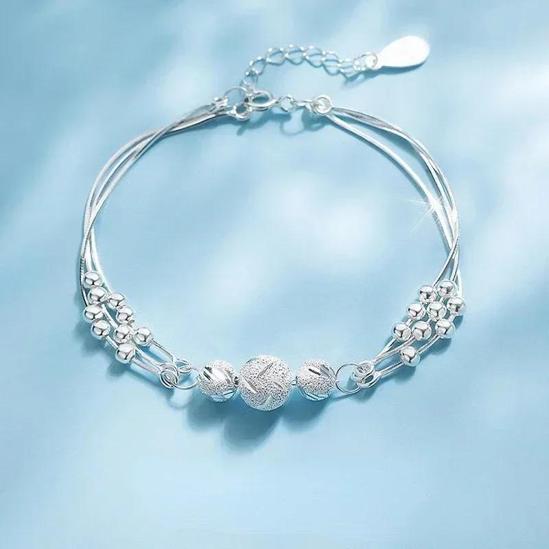 Niche Design Star Chain Tassel Bracelet for Women Fantasy Butterfly Crystal Beads Elastic Rope Bracelet Best Friend Jewelry Gift
