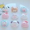 10 Pcs New Cute Bright Surface Cartoon Little Bear Rabbit Penguin Resin Scrapbook Diy Jewelry Wedding Hairpin Accessories A75