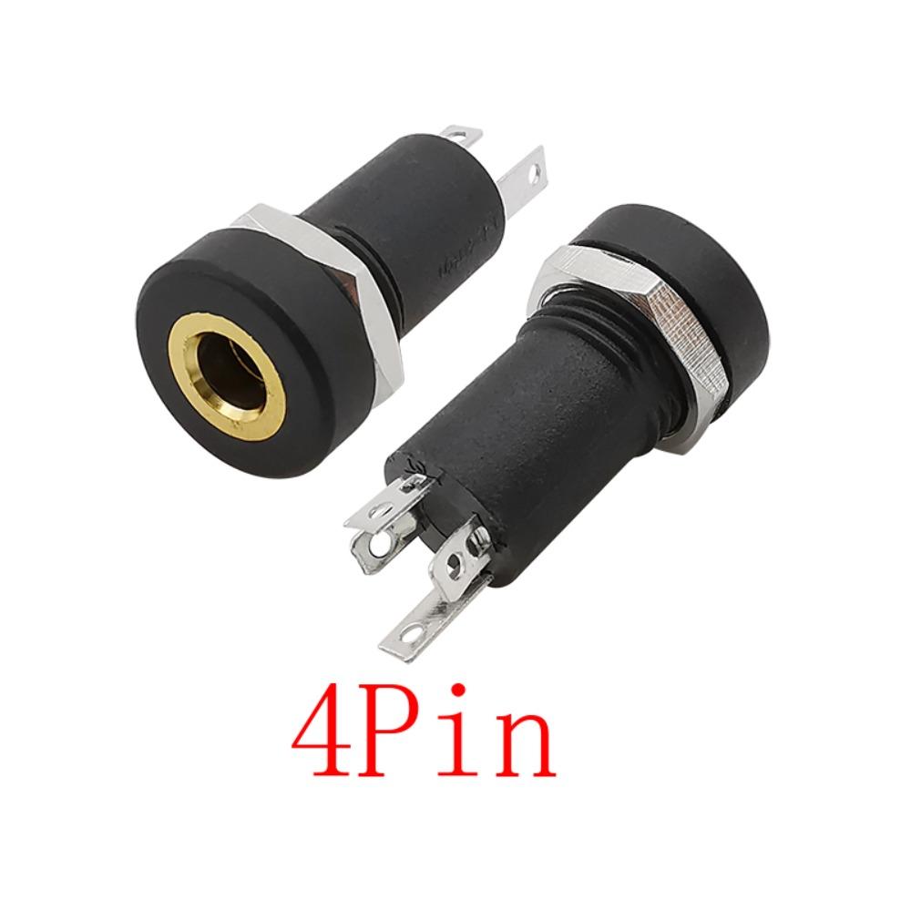 Audio Connector Solder Panel Mount PJ392A Socket Earphone Socket Headphone Jack 3.5MM Audio Jack