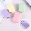 Mini Pocket Mirror Folding Comb Girl Women Portable Square Pocket Small Travel Massage Hair Brush With Mirror Styling Accessory