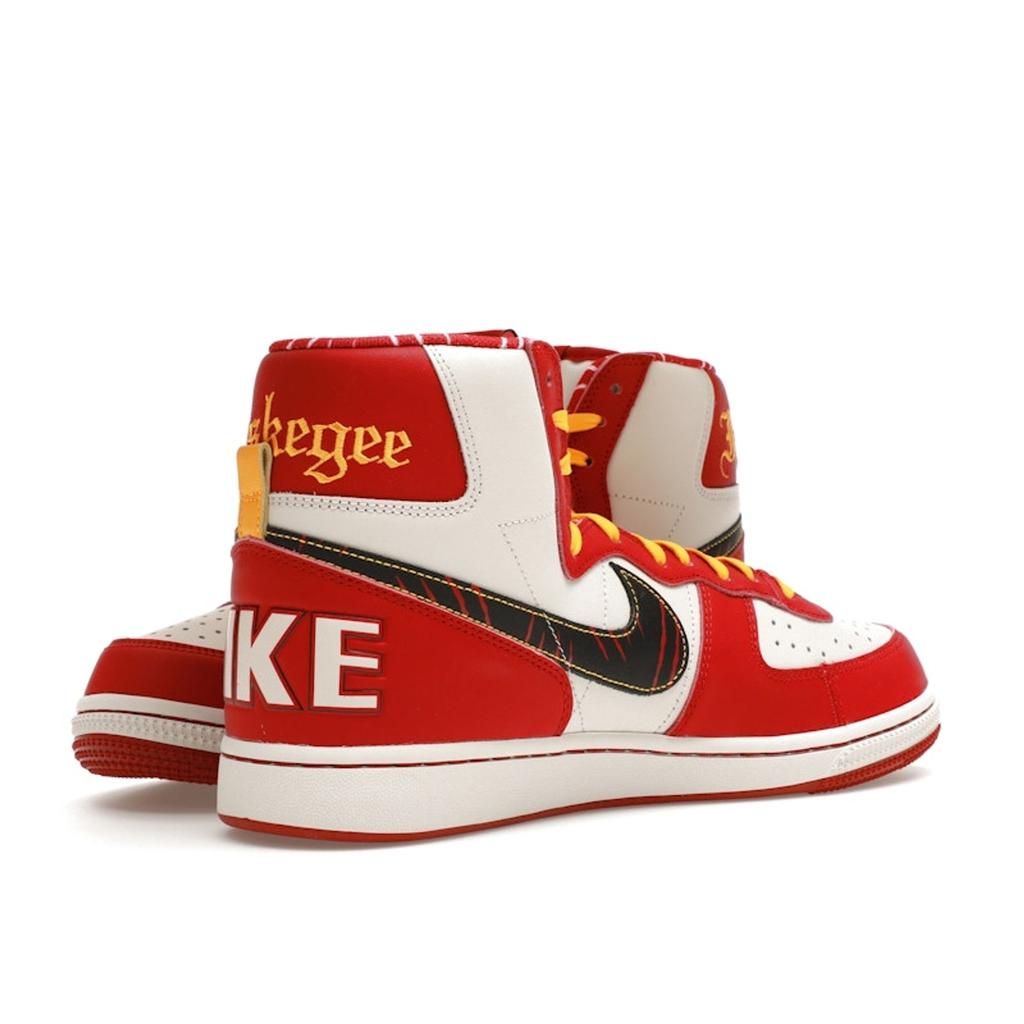 Tuskegee University x Nike Terminator High Golden Tigers Men Sneakers Red Phantom Black FV4336-001